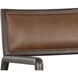 Damien Vintage Caramel Leather Lounge Chair